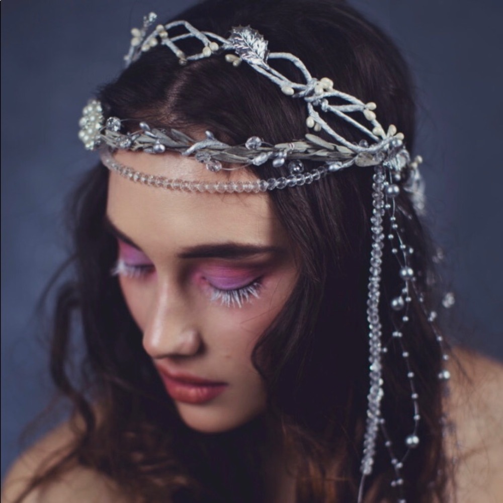 Festival crown, floral headdress, head wreath boho
